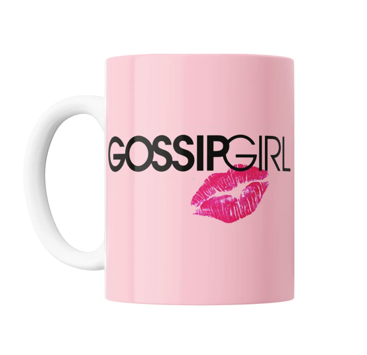 Taza de Cerámica Gossip Girl Logo con Beso - vista 2