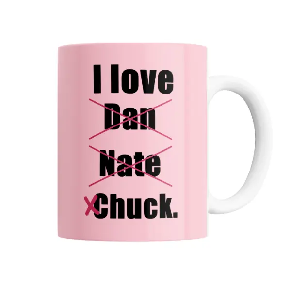 Taza de Cerámica Gossip Girl I Love Chuck