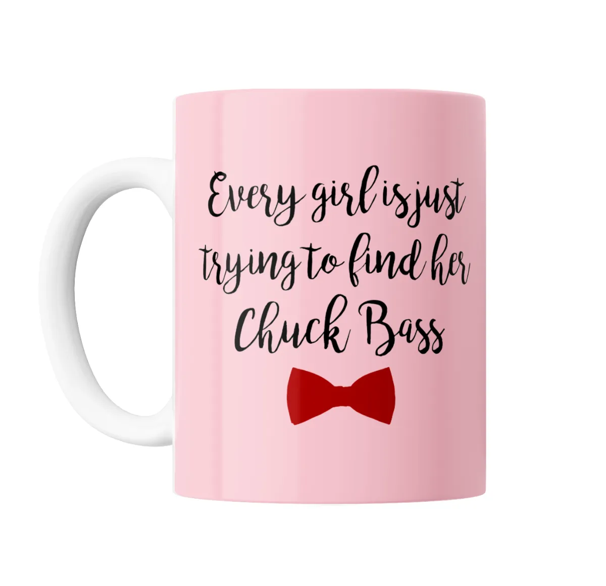 Taza de Cerámica Gossip Girl Every Girl Is Just Trying to Find Her Chuck Bass - vista 2