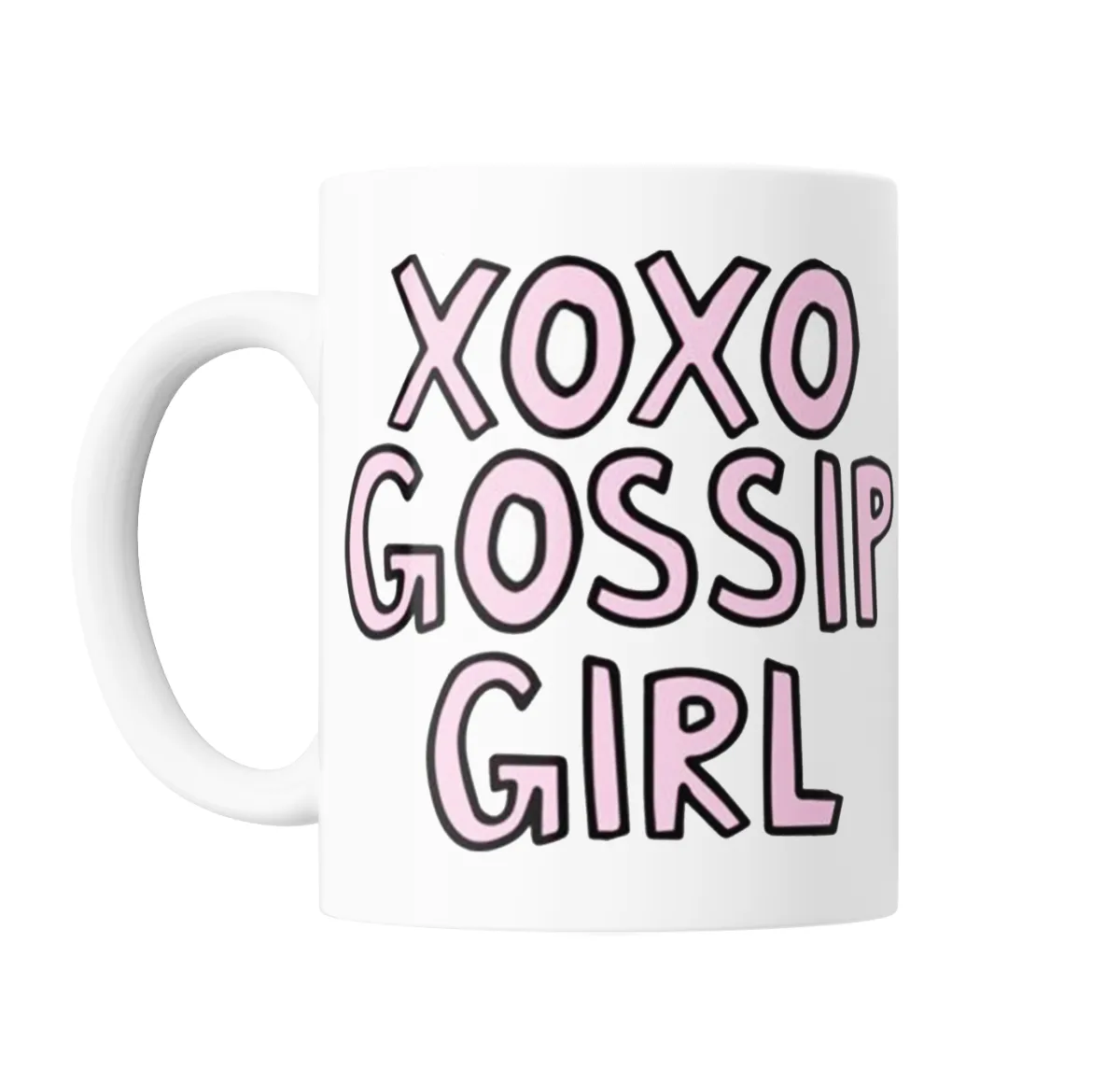 Taza de Cerámica Gossip Girl XOXO Rosa - vista 2