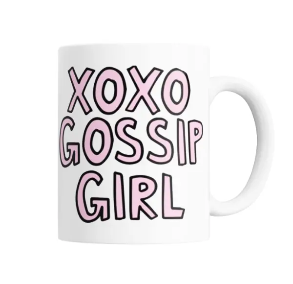 Taza de Cerámica Gossip Girl XOXO Rosa