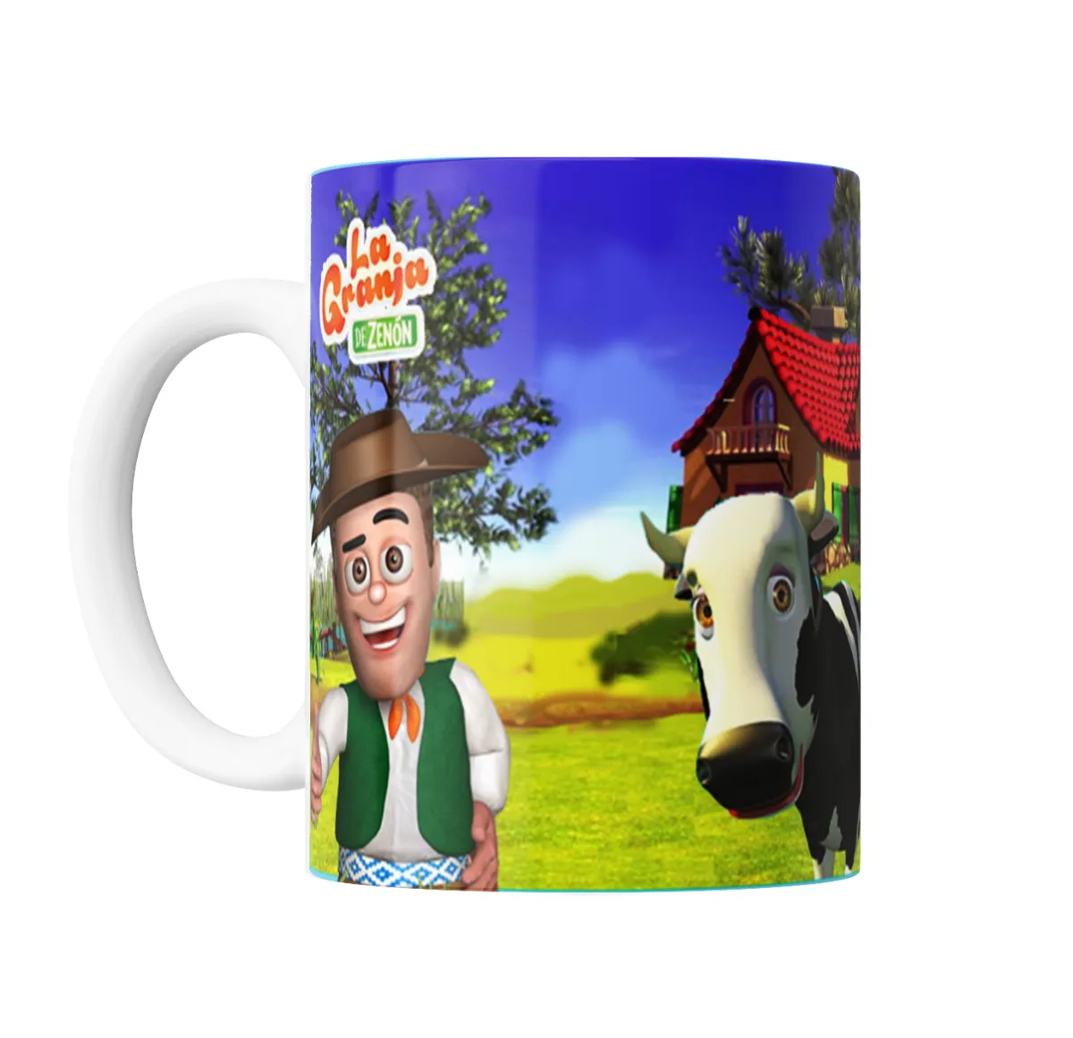 Taza de Cerámica La Granja de Zenón Zenón y Vaca - vista 2