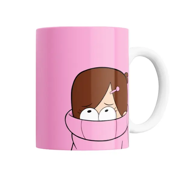 Taza de Cerámica Gravity Falls Mabel Sweater Rosa