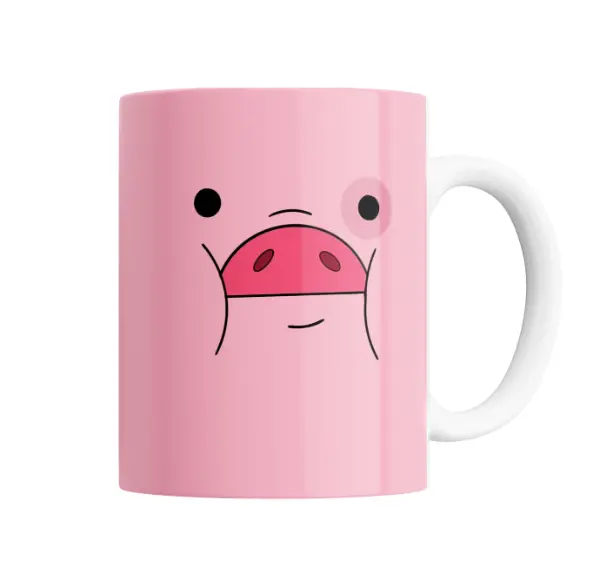 Taza de Cerámica Gravity Falls Waddles Pato
