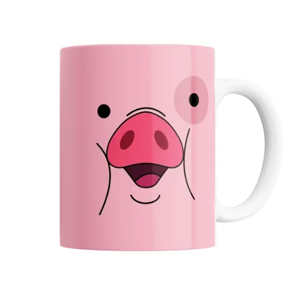 Taza de Cerámica Gravity Falls Waddles Pato