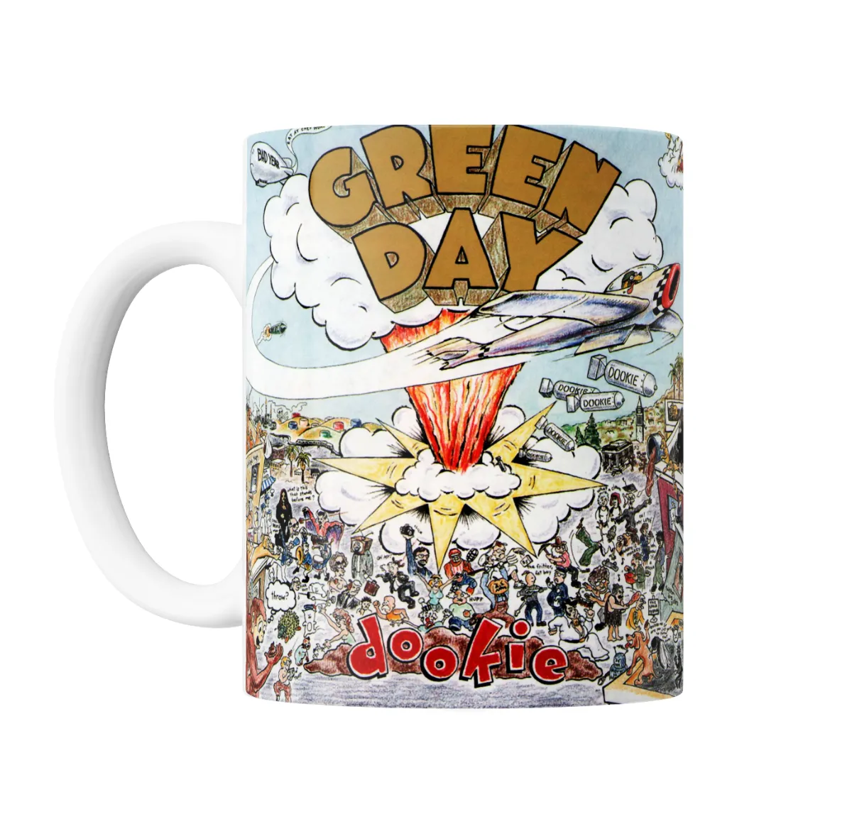 Taza de Cerámica Green Day Dookie - vista 2