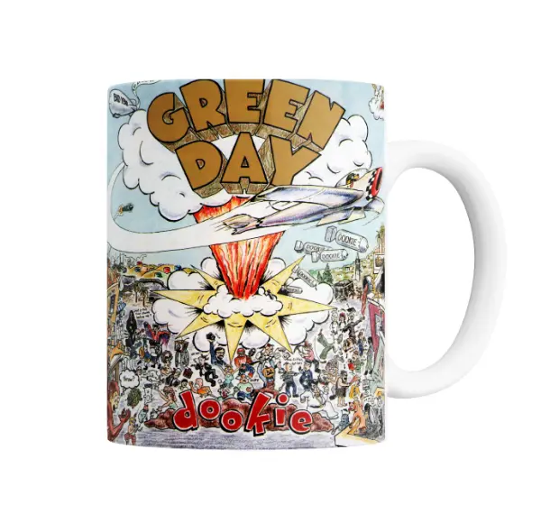 Taza de Cerámica Green Day Dookie