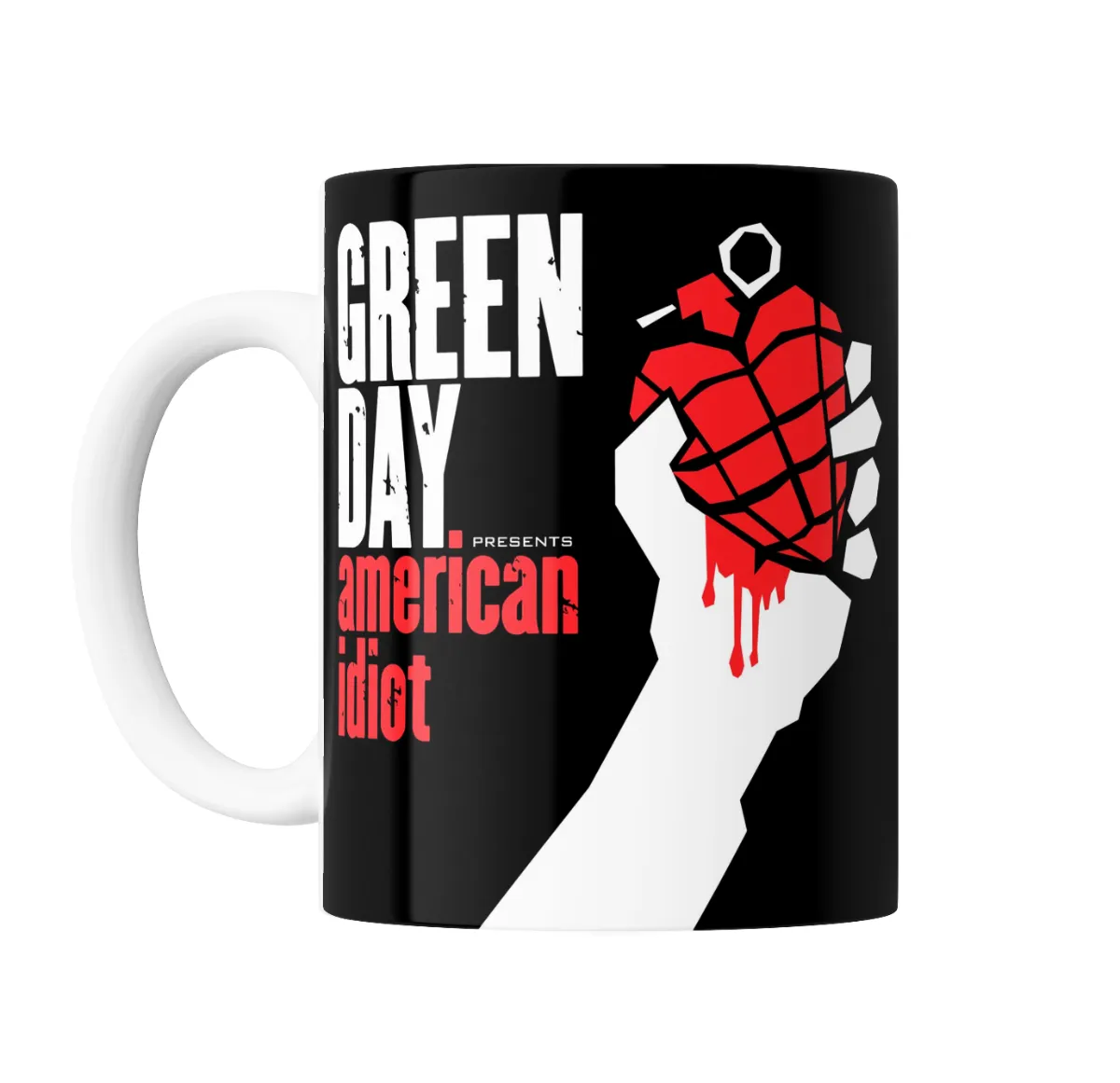 Taza de Cerámica Green Day American Idiot - vista 2