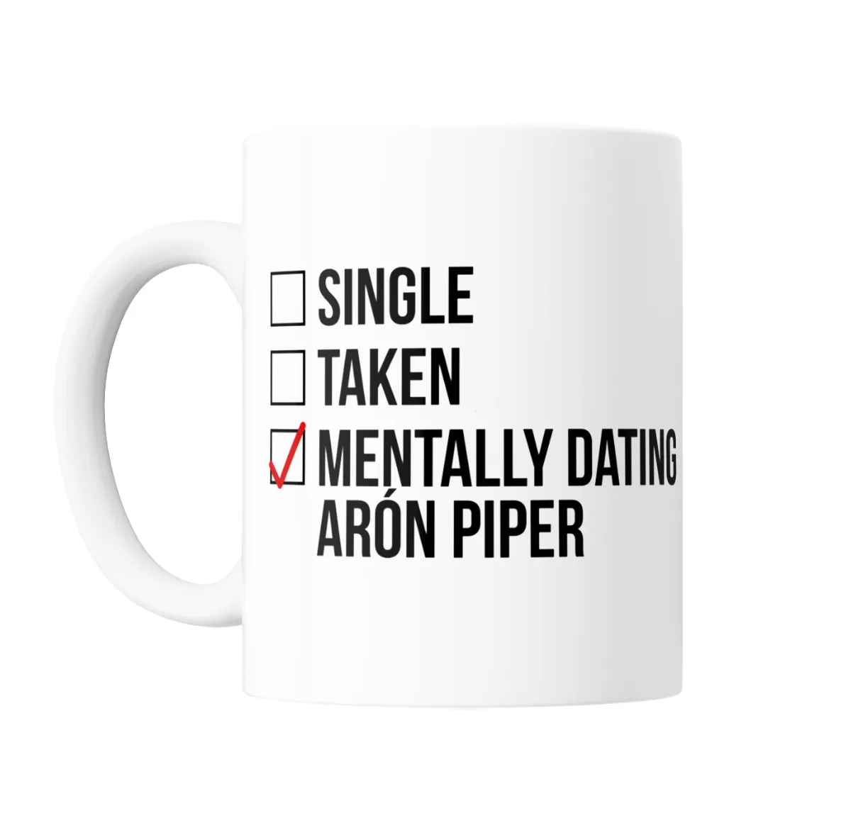 Taza de Cerámica Greys Anatomy Mentally Dating Arón Piper - vista 2