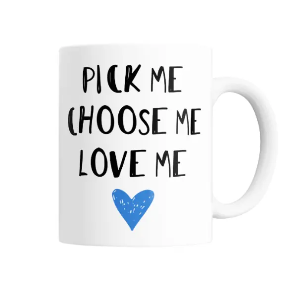 Taza de Cerámica Greys Anatomy Pick Me Choose Me Love Me