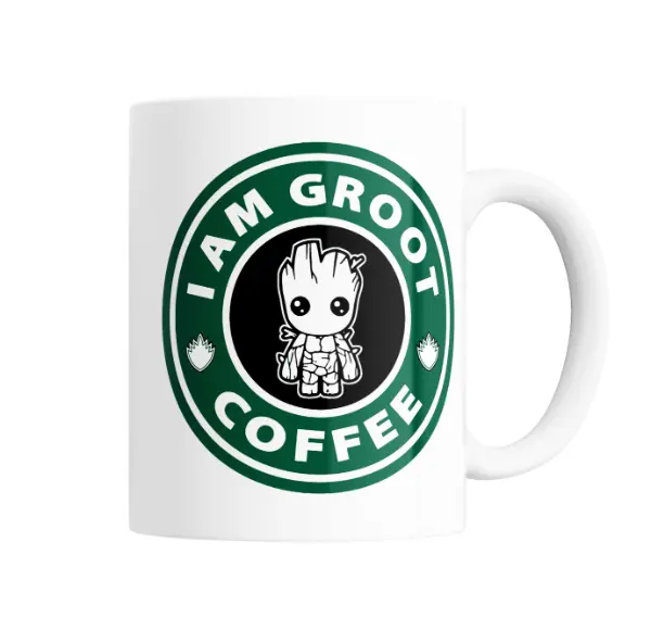 Taza de Cerámica Groot I Am Groot Coffee