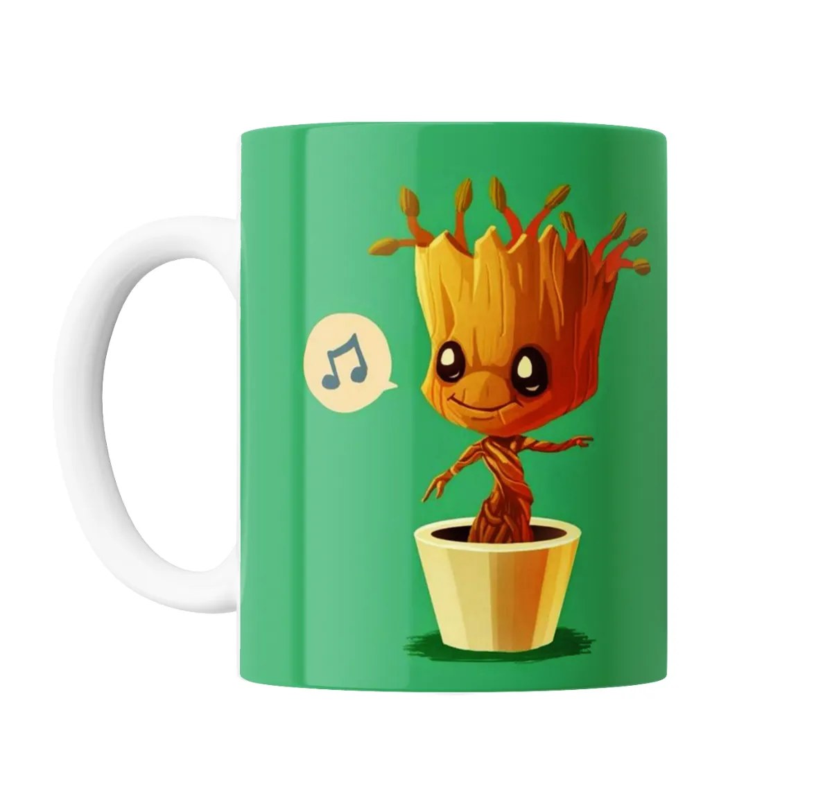 Taza de Cerámica Groot Bailarín Maceta Marvel - vista 2
