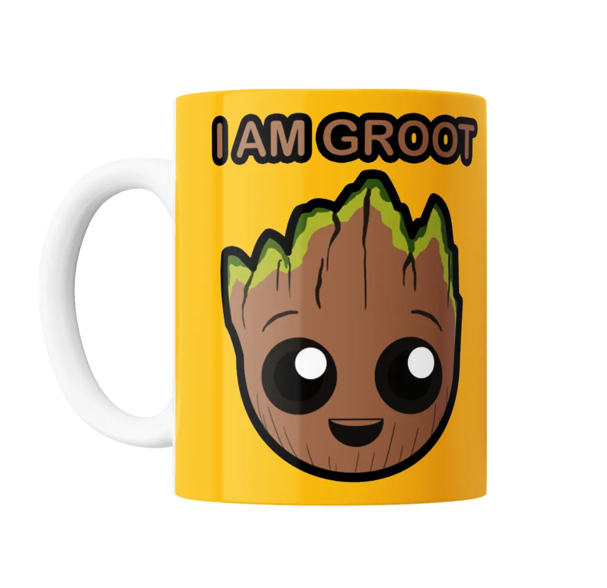 Taza de Cerámica Groot I Am Groot Kawaii - vista 2