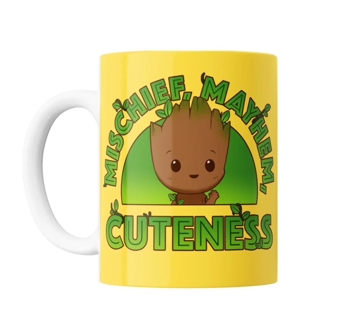Taza de Cerámica Groot Mischief Mayhem Cuteness - vista 2