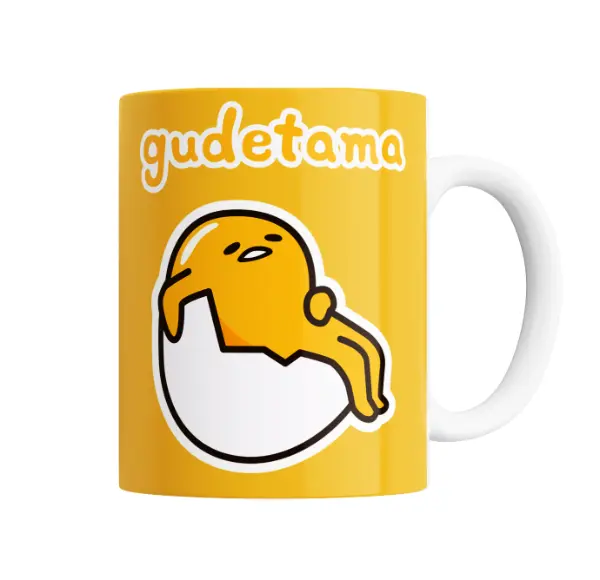Taza de Cerámica Gudetama el Huevo Perezoso