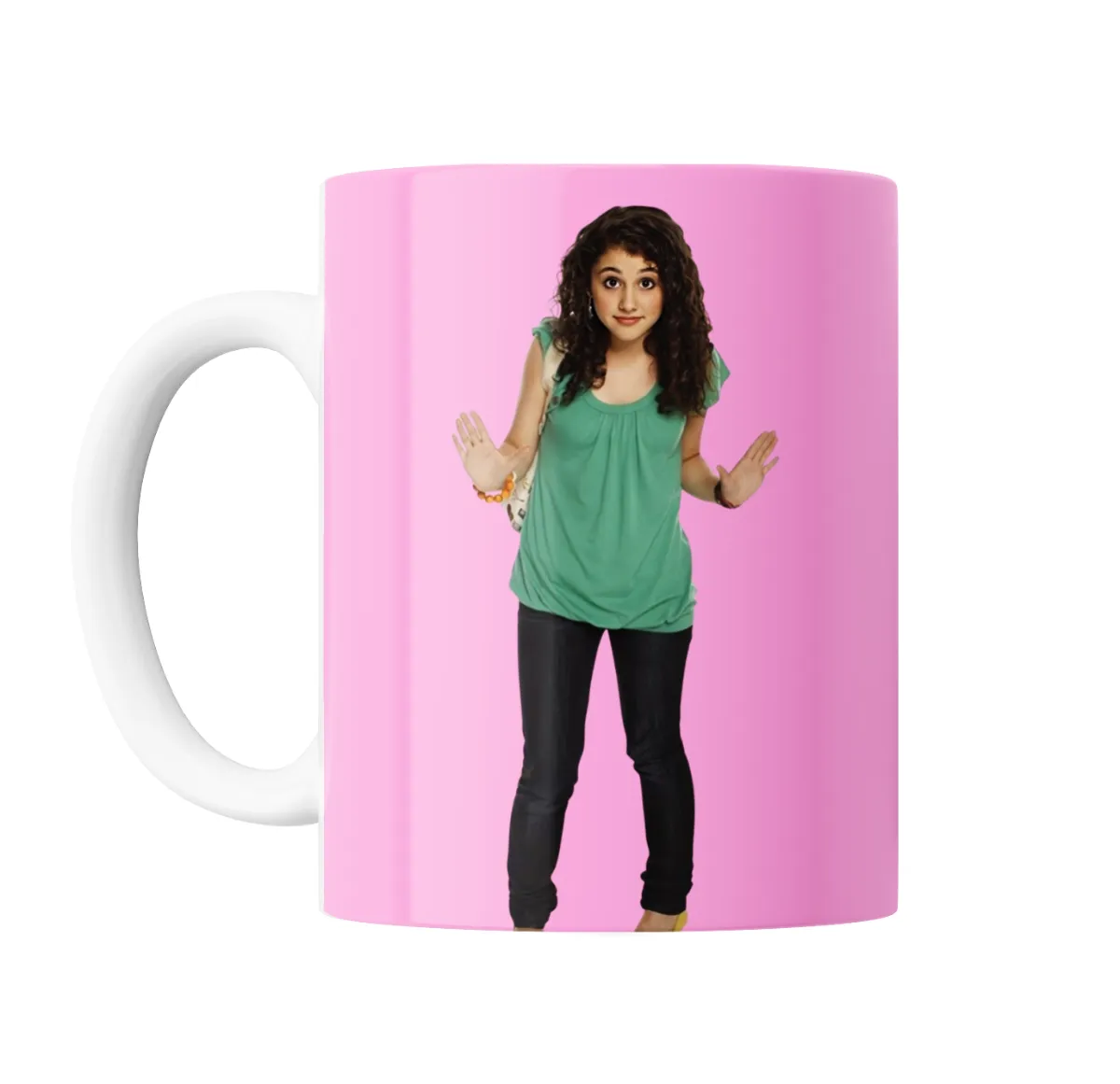 Taza de Cerámica Ariana Grande Pose Manos Arriba - vista 2