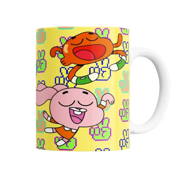 Taza de Cerámica El Increíble Mundo de Gumball Gumball Riendo