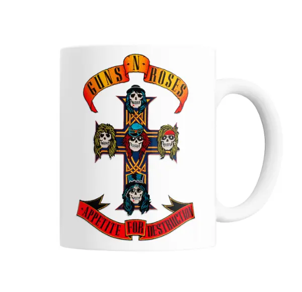 Taza de Cerámica Guns N' Roses Appetite for Destruction