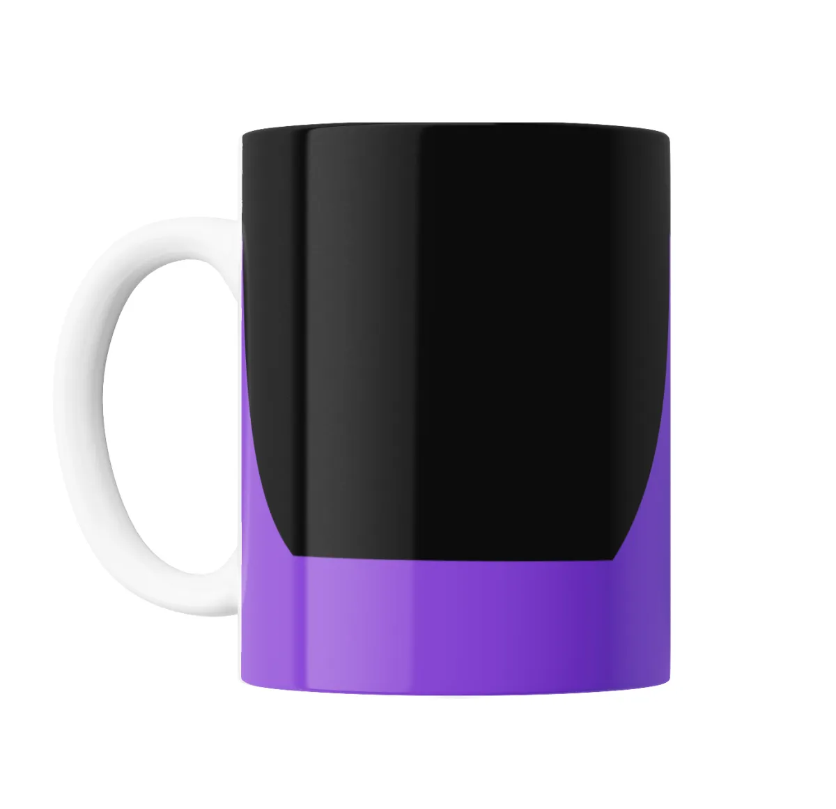Taza de Cerámica Halloween Monstruo Violeta con Colmillos - vista 2