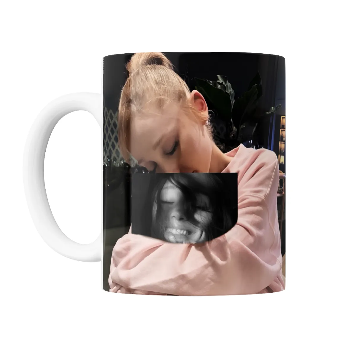 Taza de Cerámica Ariana Grande Collage Abrazo - vista 2
