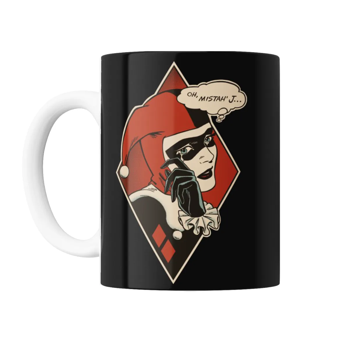 Taza de Cerámica Harley Quinn Oh Mistah J - vista 2