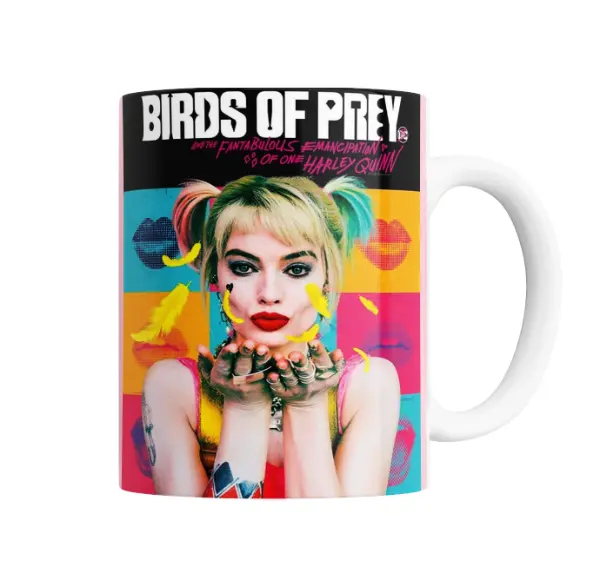 Taza de Cerámica Harley Quinn Birds of Prey