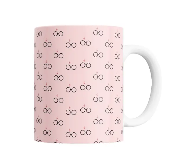 Taza de Cerámica Harry Potter Anteojos y Rayo