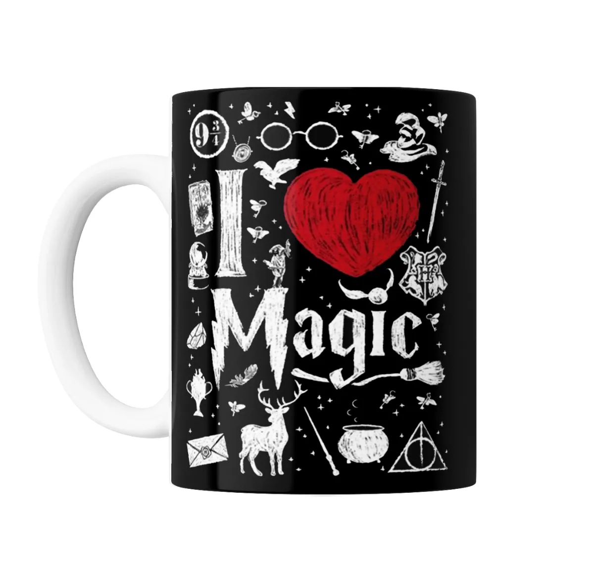 Taza de Cerámica Harry Potter I Love Magic - vista 2