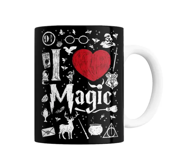 Taza de Cerámica Harry Potter I Love Magic