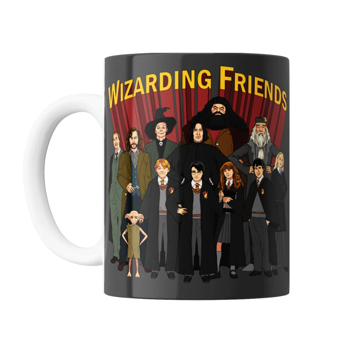 Taza de Cerámica Harry Potter Wizarding Friends Personajes - vista 2