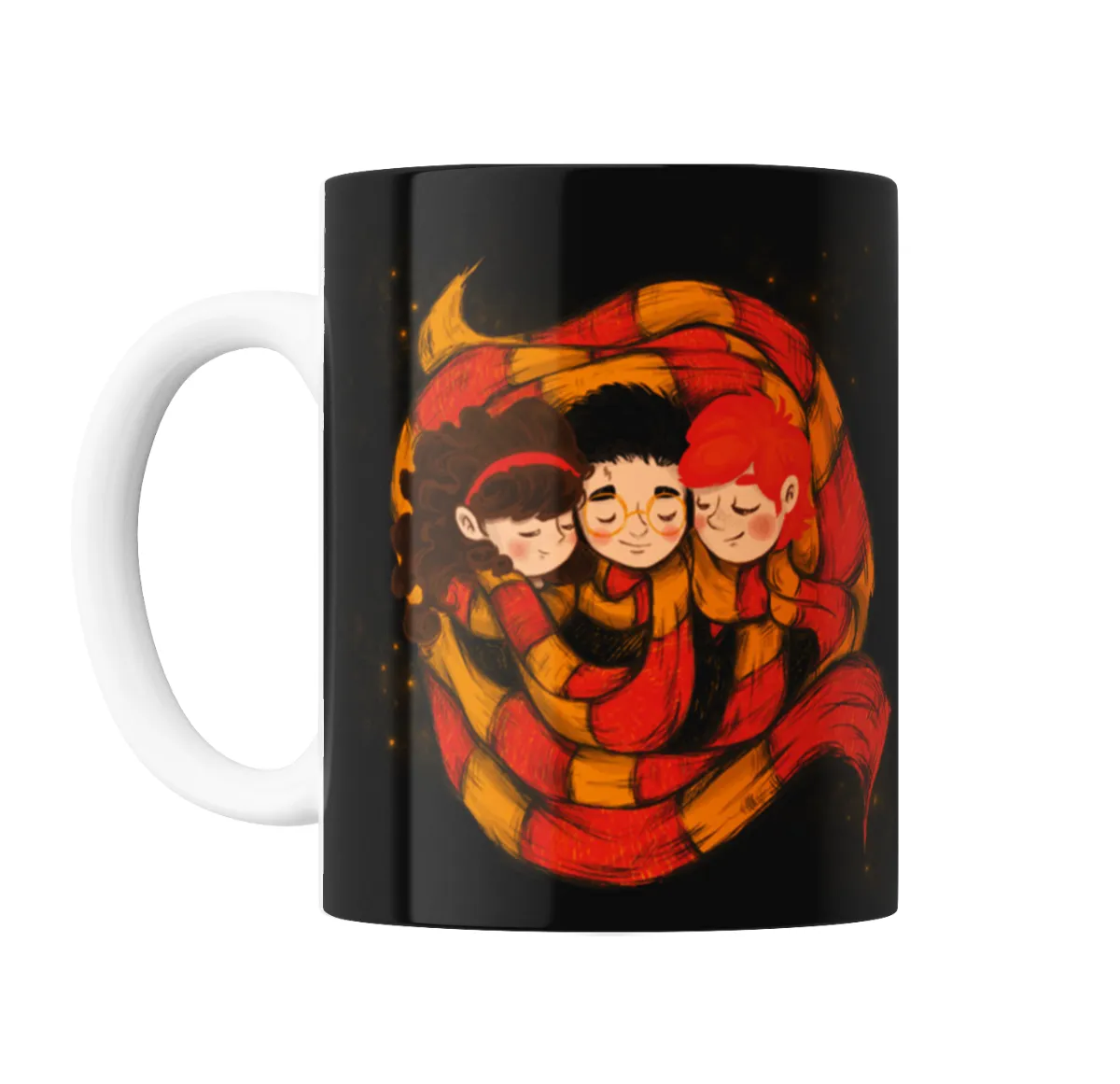Taza de Cerámica Harry Potter Trío Bufanda Gryffindor - vista 2
