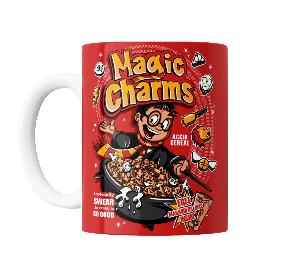 Taza de Cerámica Harry Potter Magic Charms Cereal - vista 2