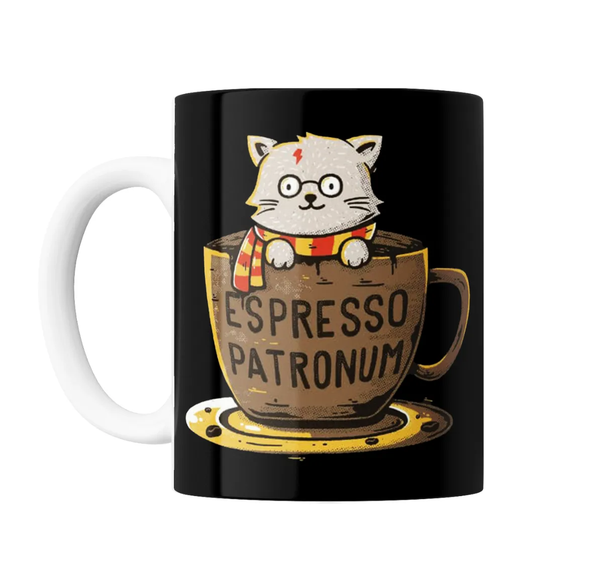 Taza de Cerámica Harry Potter Gato Espresso Patronum - vista 2
