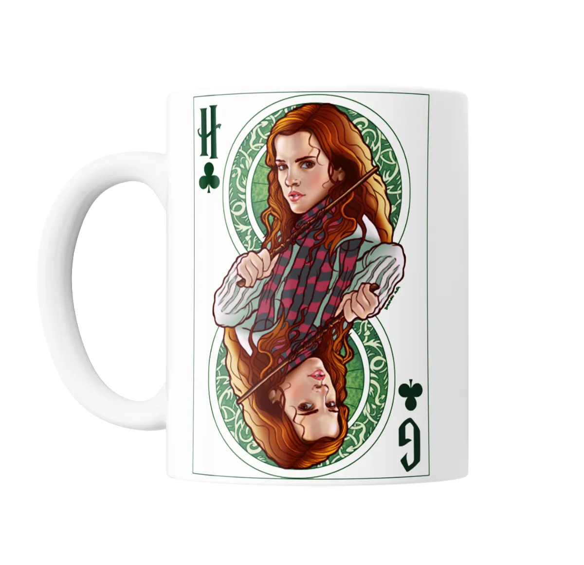 Taza de Cerámica Harry Potter Hermione Carta de Trébol - vista 2