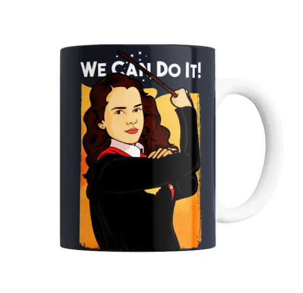 Taza de Cerámica Harry Potter Hermione We Can Do It