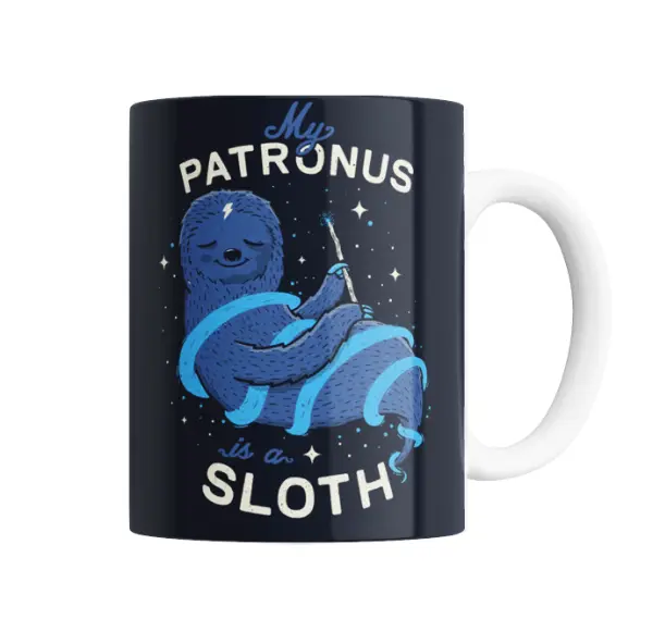 Taza de Cerámica Harry Potter My Patronus is a Sloth