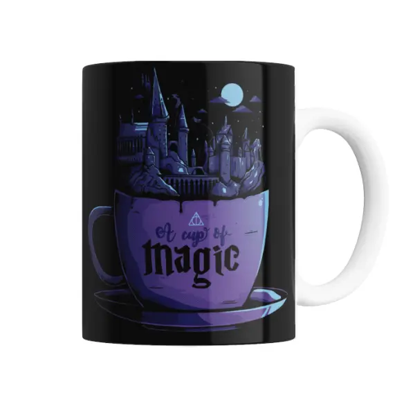 Taza de Cerámica Harry Potter Castillo Hogwarts A Cup of Magic