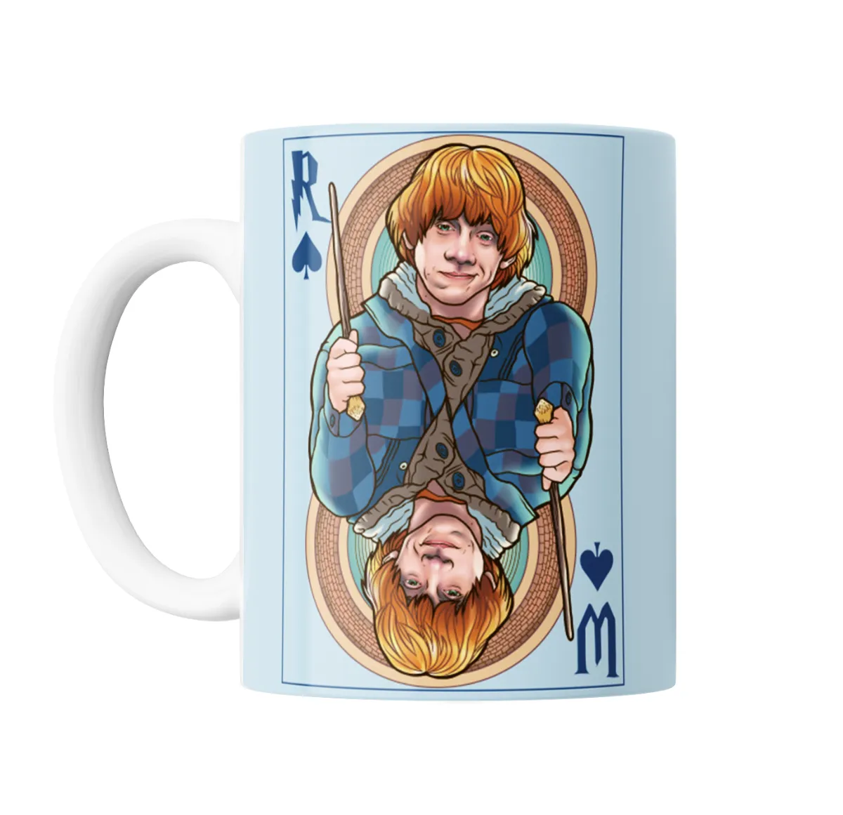 Taza de Cerámica Harry Potter Ron Weasley Carta de Espadas - vista 2