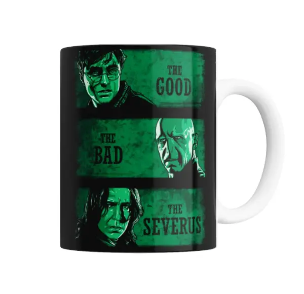Taza de Cerámica Harry Potter The Good The Bad The Severus