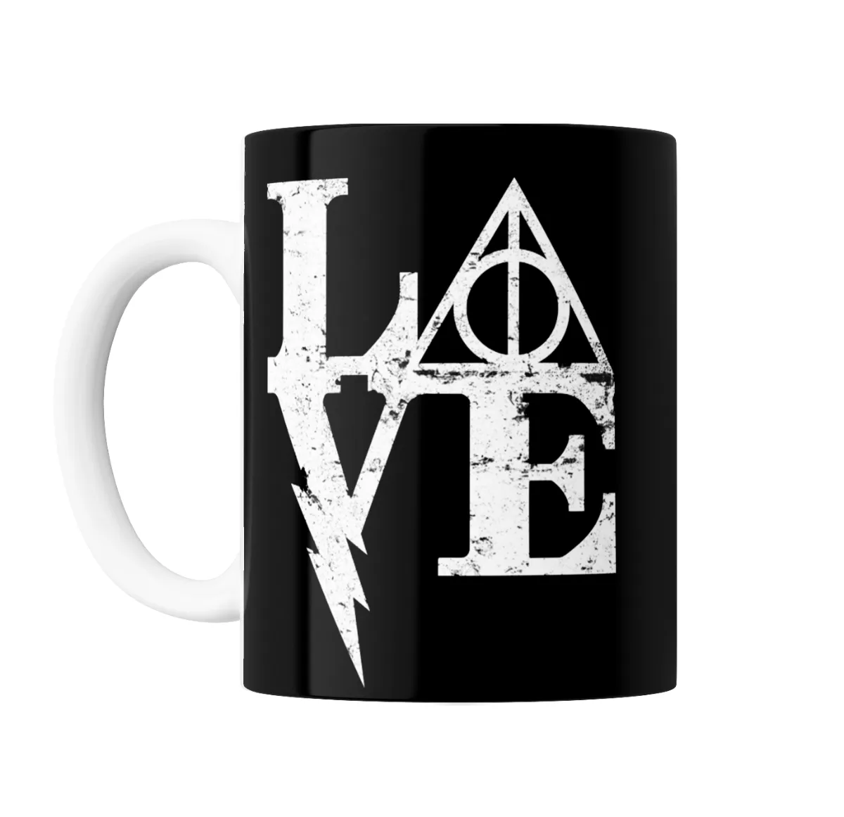Taza de Cerámica Harry Potter LOVE Reliquias de la Muerte - vista 2