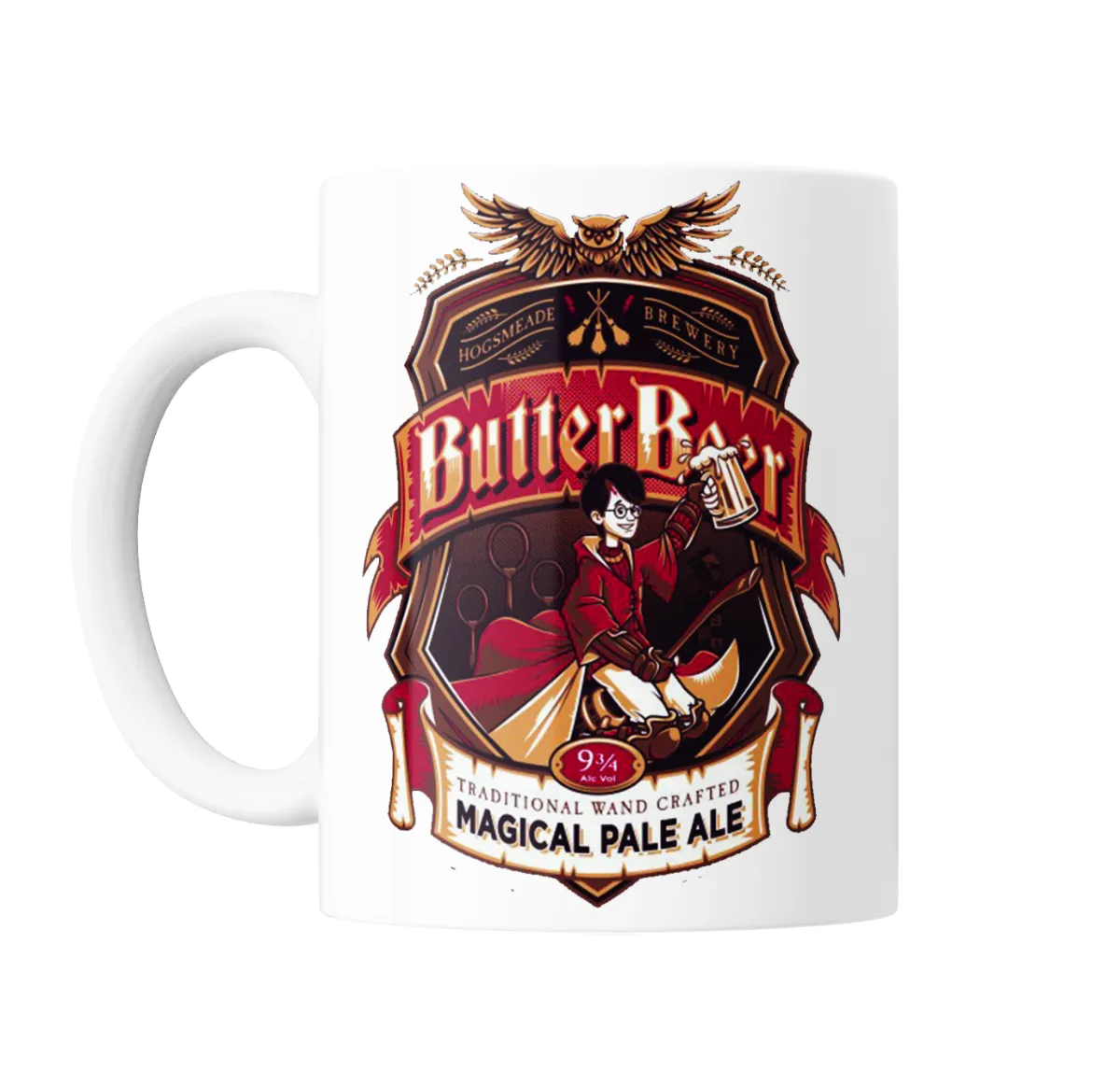 Taza de Cerámica Harry Potter Objetos Mágicos Gris - vista 2