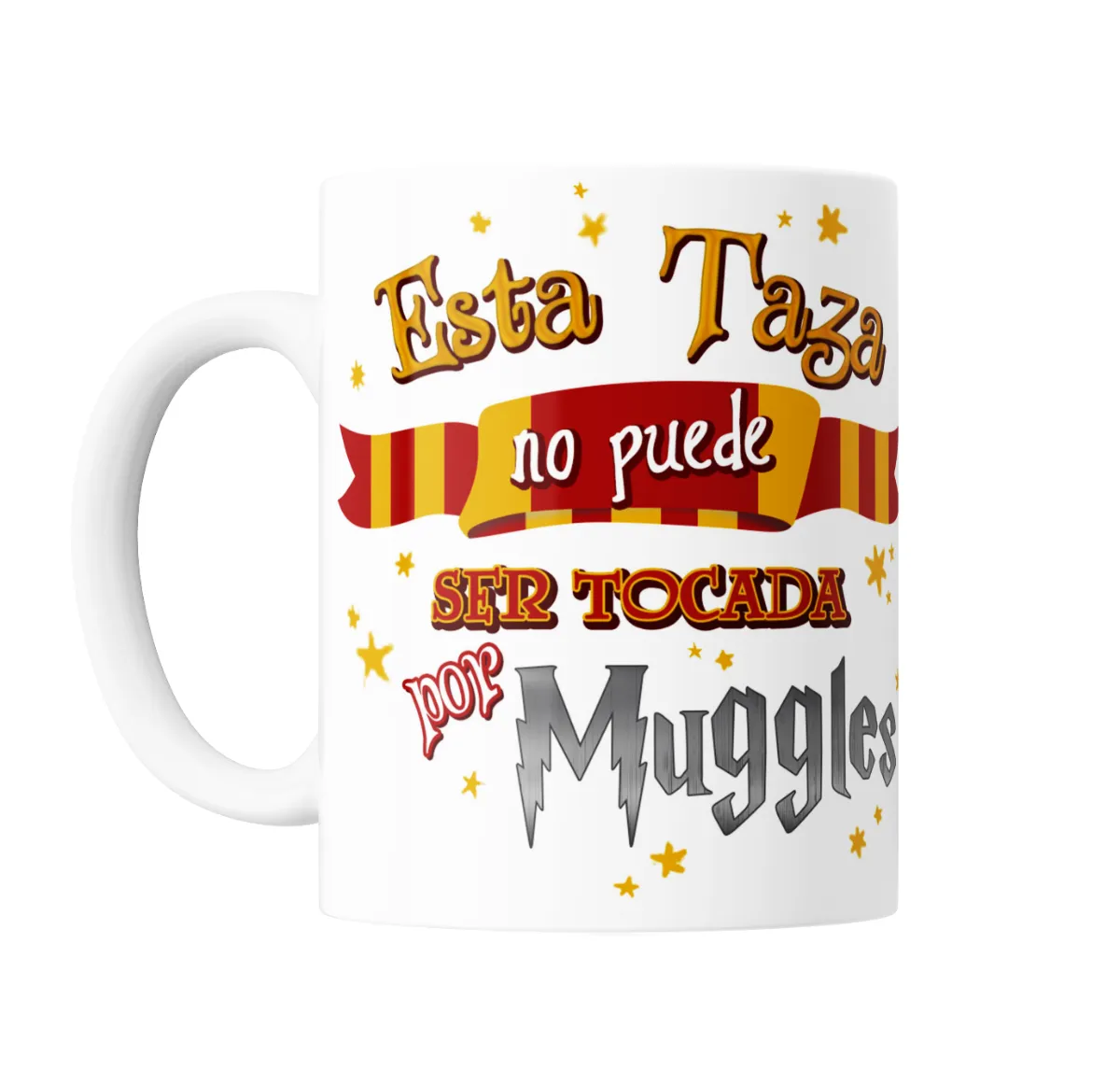 Taza de Cerámica Harry Potter Esta Taza no puede ser tocada por Muggles - vista 2
