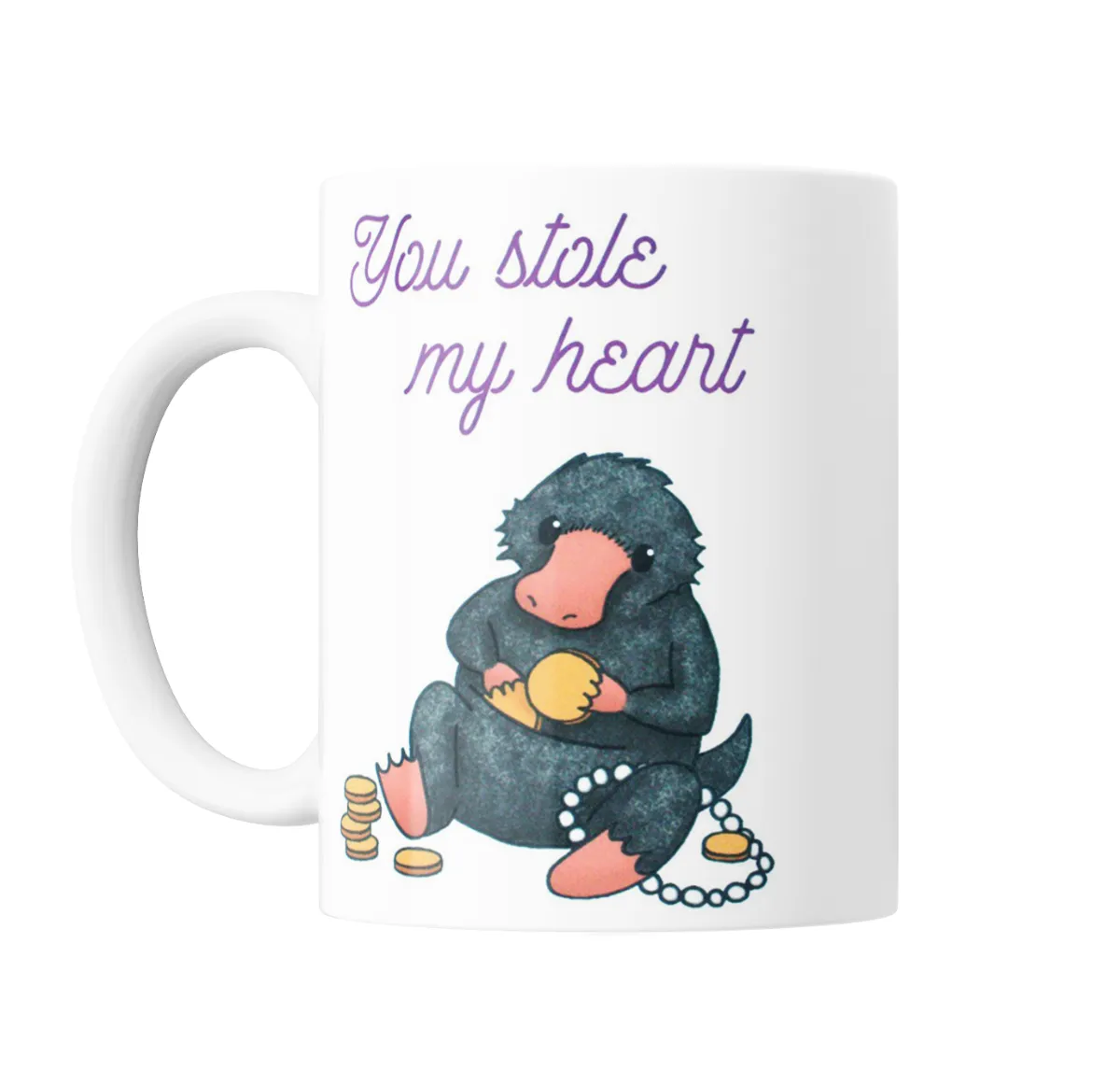Taza de Cerámica Animales Fantásticos Niffler Tesoro - vista 2