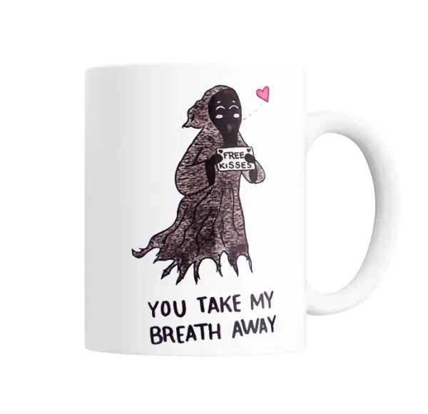 Taza de Cerámica Harry Potter Dementor Free Kisses