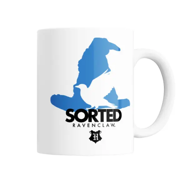 Taza de Cerámica Harry Potter Sorted Ravenclaw