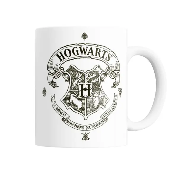 Taza de Cerámica Harry Potter Escudo Hogwarts