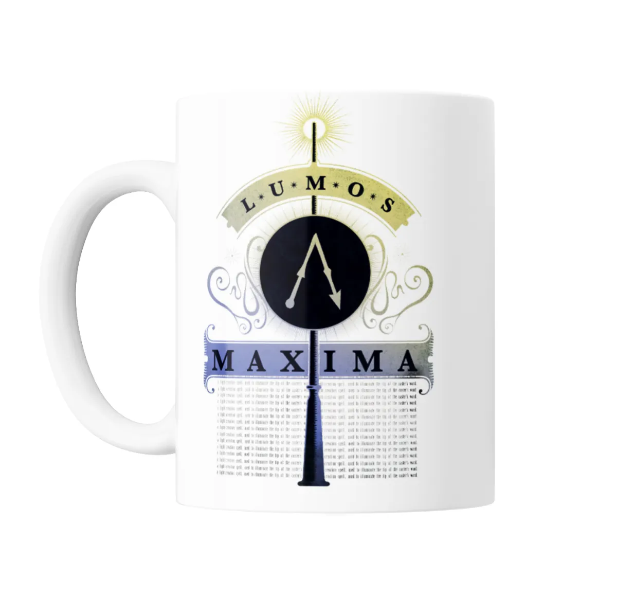 Taza de Cerámica Harry Potter Lumos Máxima Hechizo - vista 2