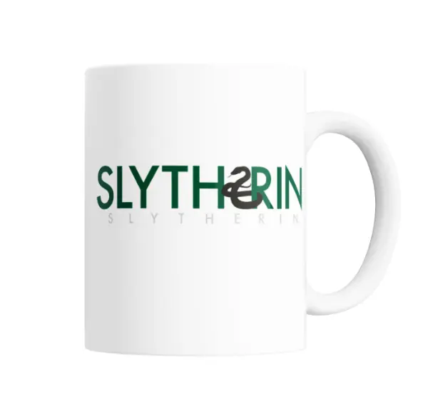 Taza de Cerámica Harry Potter Slytherin Serpiente