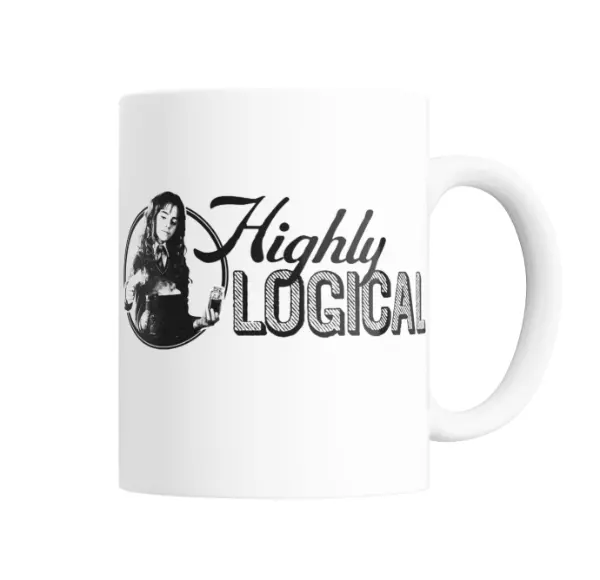 Taza de Cerámica Harry Potter Hermione Highly Logical