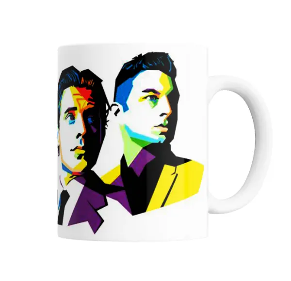 Taza de Cerámica Artic Monkeys Pop Art Retrato